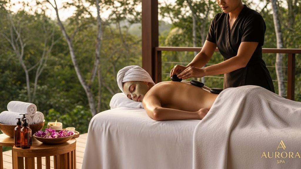Relaxing Massage Therapy at Aurora Spa - Rebalance & Radiate
